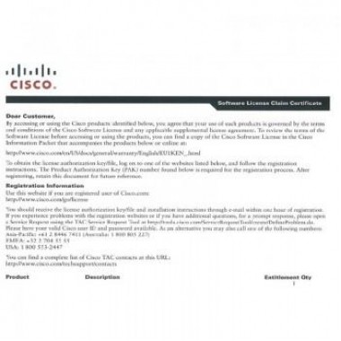 Лицензия Cisco L-FLSA1-2X-5-36G=