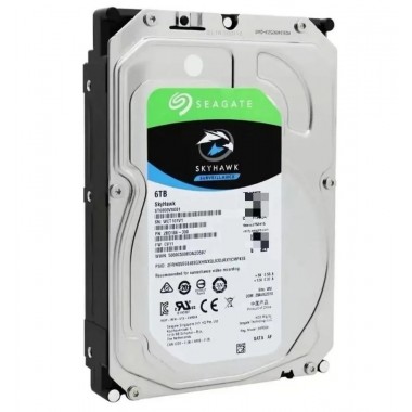Жесткий диск SEAGATE Ironwolf ST6000VN001, 6Тб, HDD, SATA III, 3.5"
